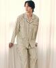 Meipeullawo Excellent Long-Sleeve Pure Cotton Men'S Plus Size Pajama Set