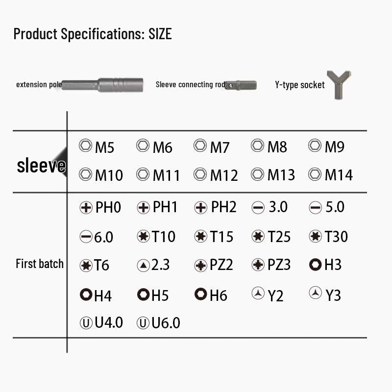 38-in-1 Multi-Angle Ratchet Screwdriver Set with Quick Wrench and High Hardness Tool Box
