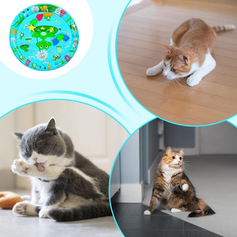 Sensory Water Play Mat For Cats Water Sensory Pad Thickened Water Sensory Playmat Pet Play Sensory Toy Water