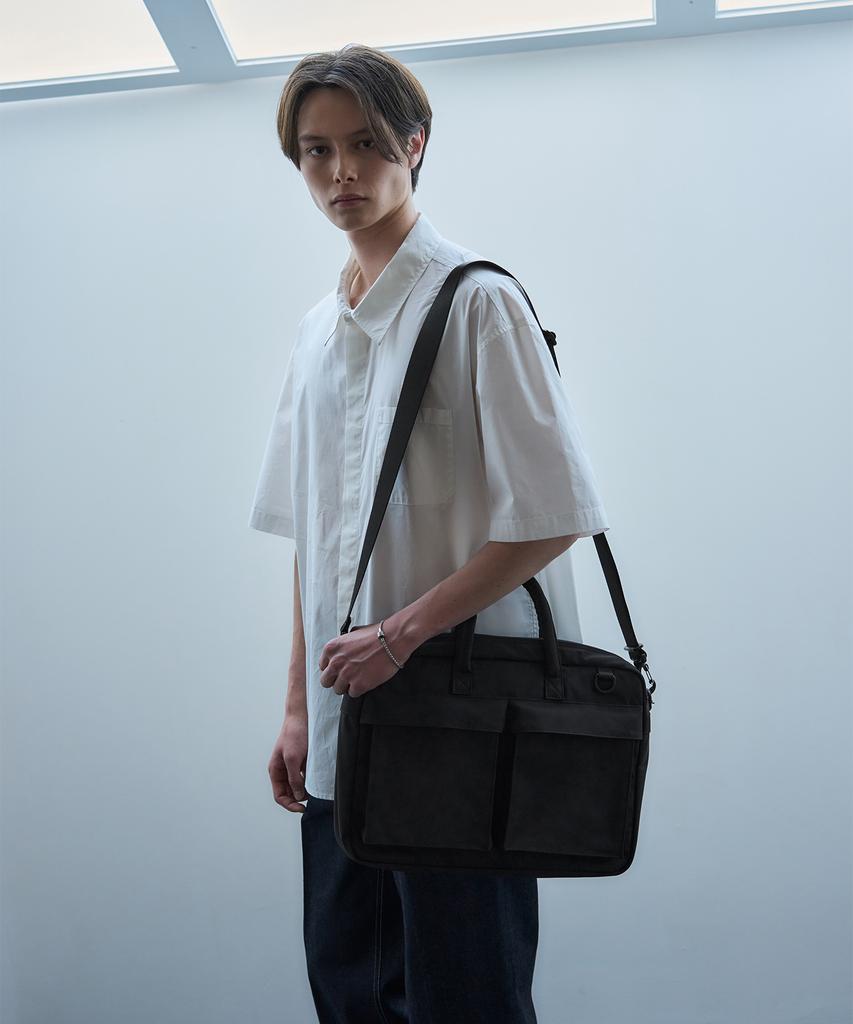 Draw Fit Connected Brief Crossbody Bag [Black]