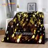 Champagner Moet &; Chandon-Decke, Flanelldecke, Überwurf, warme Decke für Zuhause, Wohnzimmer, Schlafzimmer, Betten, Sofa, Büro, Geschenke