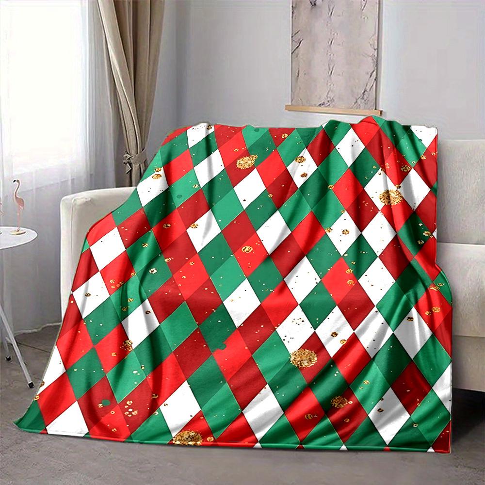 1pc Christmas Wrapping Paper Blanket Warm,Perfect for Camping And Travel, Making It a Great Gift for Any Season yy250904175