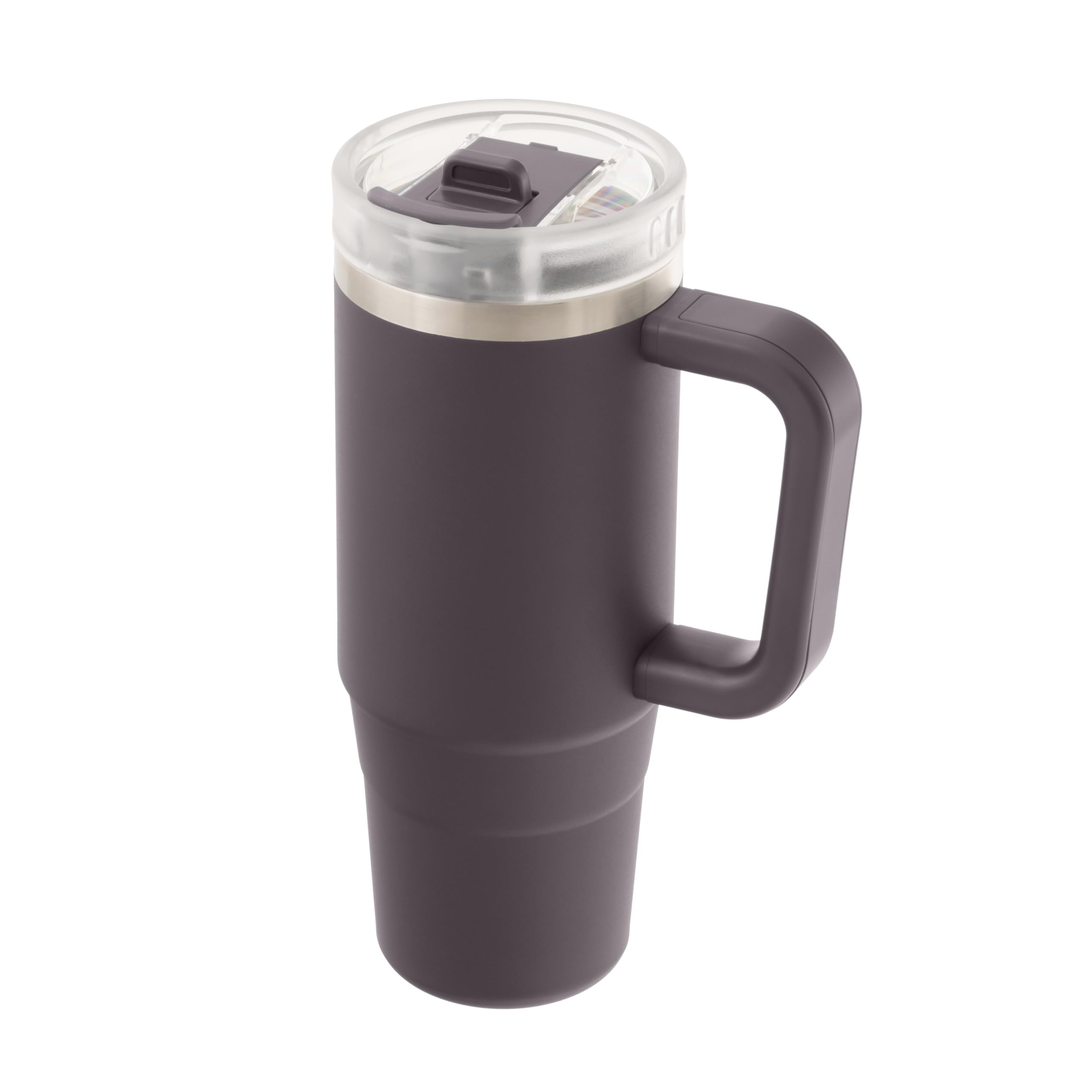 

Takeda Corporation Charcoal Black Straw Tumbler CBK 880ml (HD-STT880CBK) with Straw, Insulated, and Handle, 14.2 x 8.9 x 24cm