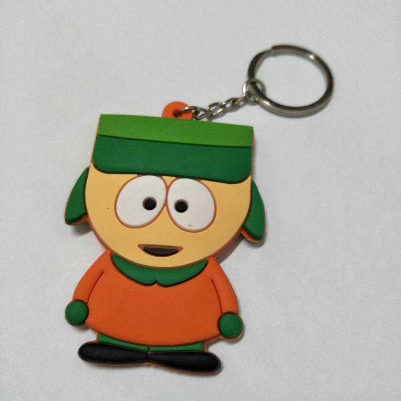 South Park Silikon Schlüsselanhänger Cartoon Figur Dekoration Geschenk