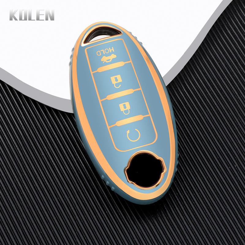 Tpu Auto Smart Key Fob Cover Case Housing Remote Fit For Nissan Qashqai Juke J10 J11 X-Trail T32 T31 Kicks Tiida Pathfinder Note Fit For Infiniti