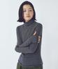 CITTA Every Day Angora Stripe Turtle-Neck T-Shirt_Ctt395(Charcoal)