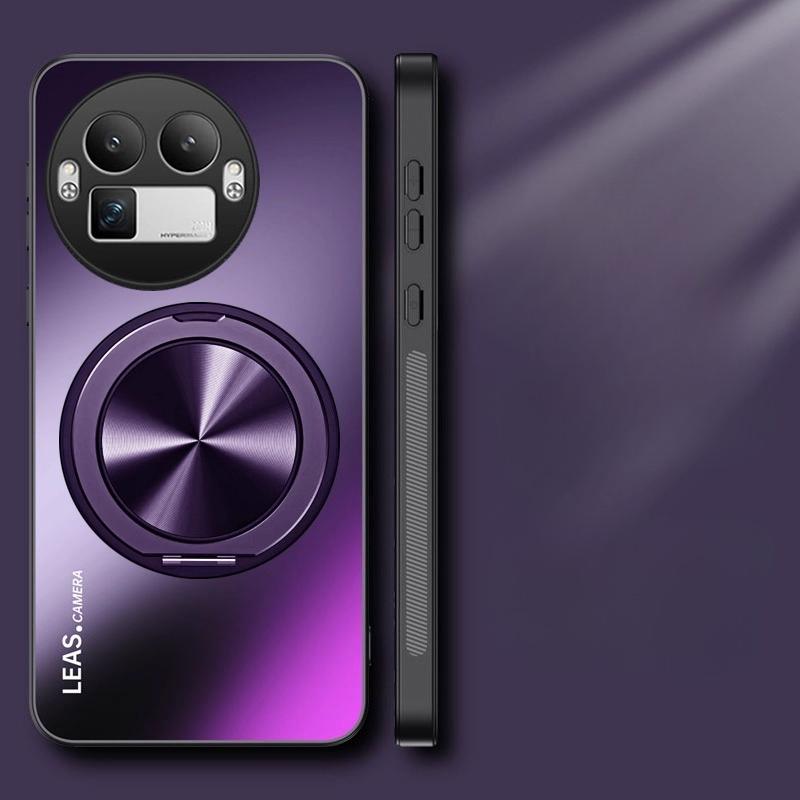 

Для Realme GT8 Pro AG Матовий Чохол Магнітне Кільце-Підставка Тримач Чохли для Realme GT 8 GT8pro Матовий Бампер Захисна Кришка Камери For realme GT8 pro