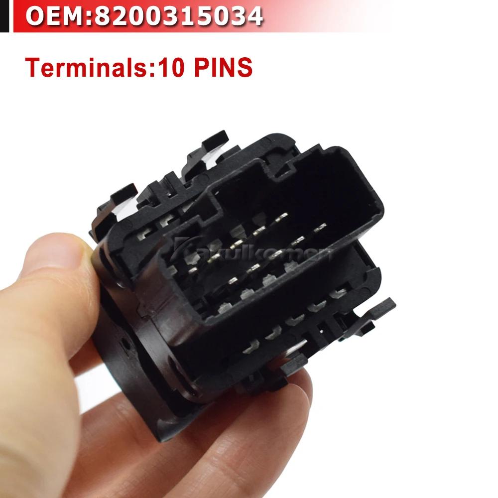 10 Pins Car Electric Window Lifter Switch Button Front Left For Renault Trafic Megane Laguna II Clio 2 Espace Scenic 8200315034