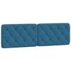 VidaXL Headboard Cushion, Headboard Pillow with Self-adhesive Strips, Padded Cushion Bedroom, 374737