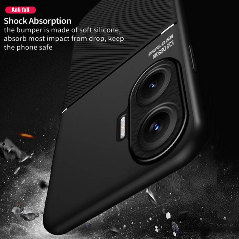 Rugged Non-Slip Protective Case for Xiaomi Poco F7 5G Cover Built-in Magnetic Suction Holder Coque Fundas Capa