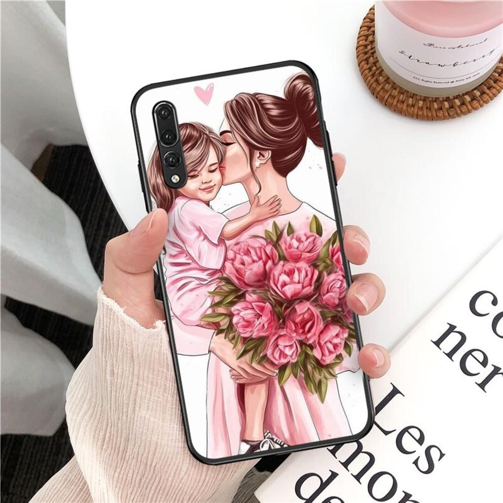 Super Mom MaMa Fundas Phone Case For Huawei P 8 9 10 20 30 40 50 Pro Lite Psmart Honor 10 Lite 70 Mate 20lite