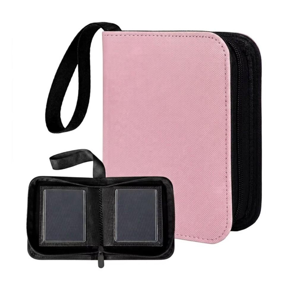 40 Taschen Mini-Kartenordner Diamantleder Fotokartenhalter Sammelkartenalbum Kartensammlung