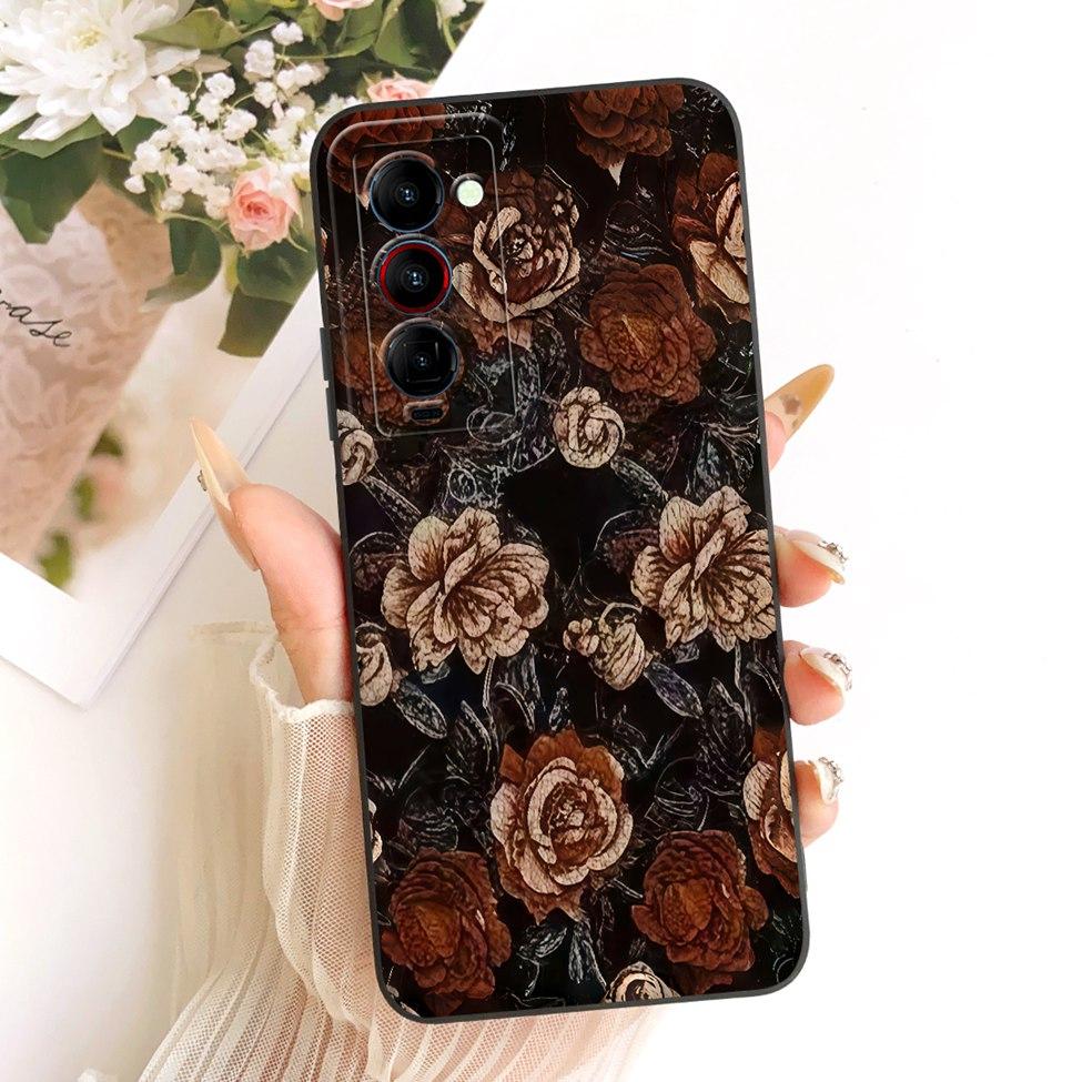 Casing For Tecno Camon 18 Premier Cover Fashion Cartoon Cute Funny Painted Silicone Phone Case CH9 CH9n