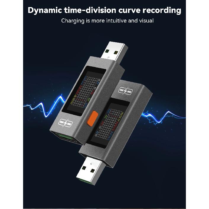 UT01U UT03C Digital Voltage Meters USB/Type-C Current Voltage Capacity Battery Tester Charger Capacity Tester Meter DC 4-30V