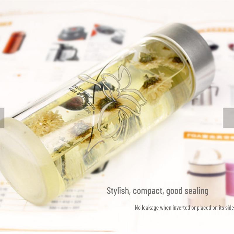 Huierya Single-Layer Borosilicate Glass Tea Cup