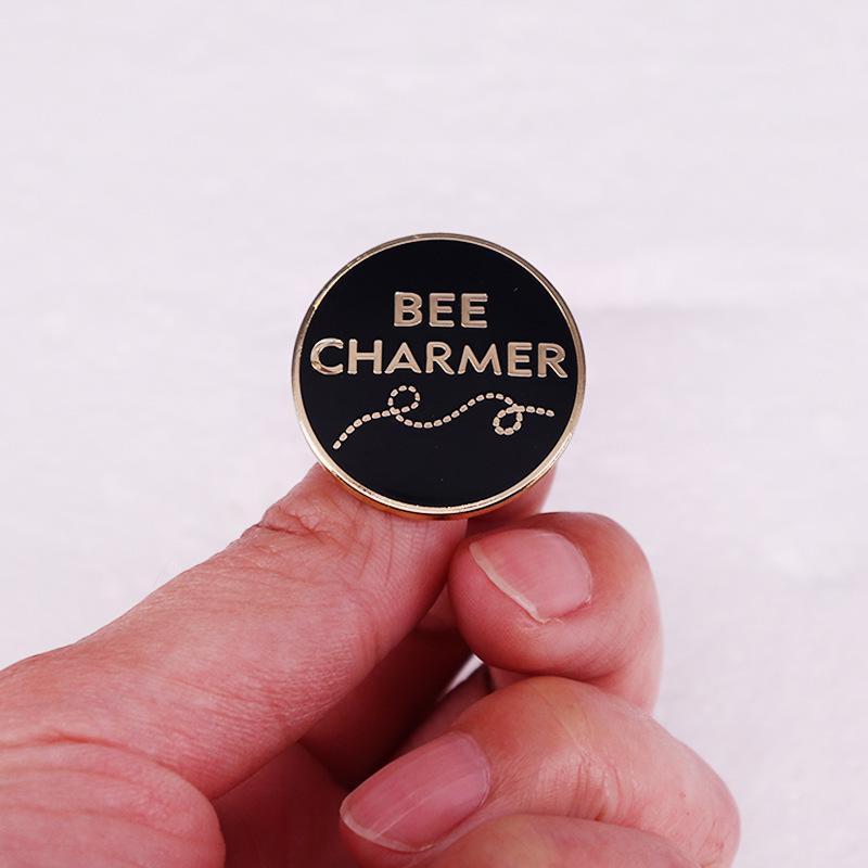 Bee Magician Brooch: Beekeeper Gift Accessory