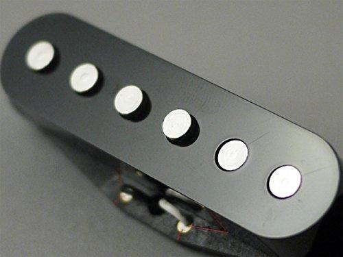 GOTOH Pickups: Made in Japan, Stratocaster ST-Custom Single Pickup, Center, Black Cover, Unpackaged, GTPU-ST-CTM-M-NP