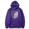Women's Long Sleeves Japan Anime Attack on Titan Women Hoodies Autumn Winter Sweatshirts Hoodie Fashion Sweatshirts