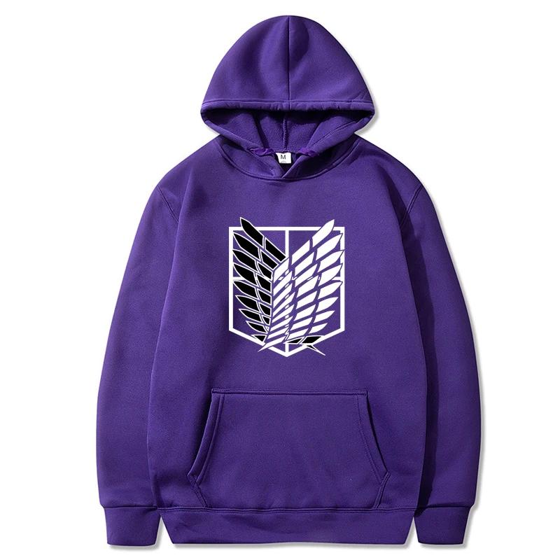 Women's Long Sleeves Japan Anime Attack on Titan Women Hoodies Autumn Winter Sweatshirts Hoodie Fashion Sweatshirts