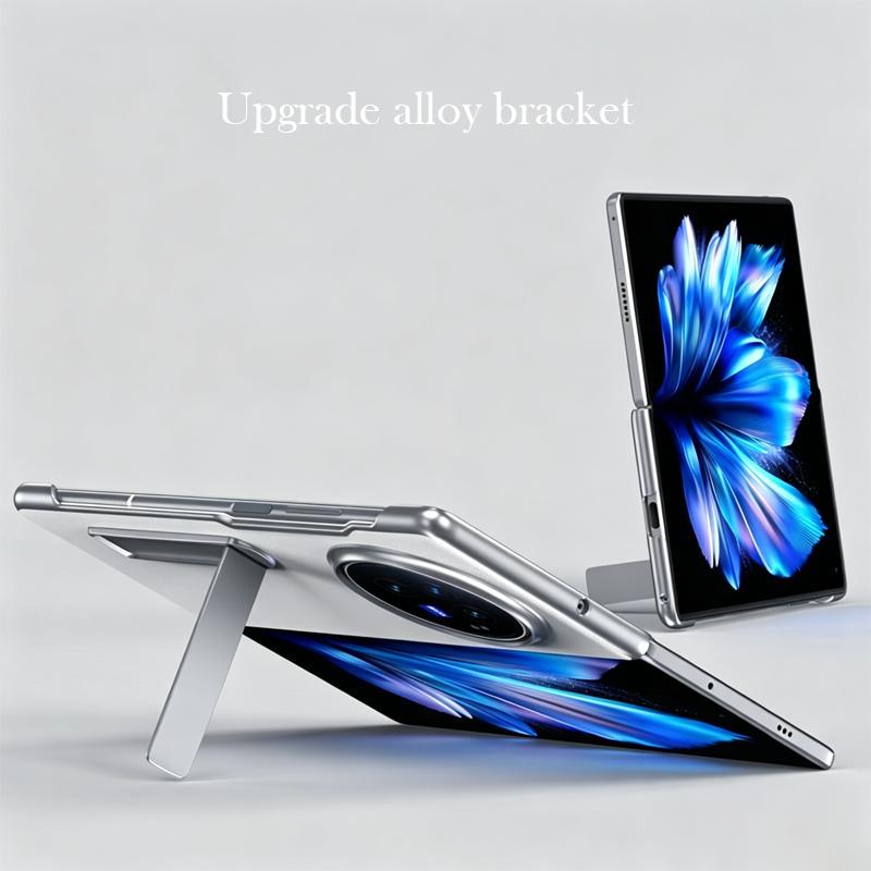 ESCASE Hülle für Vivo X Fold 6 Leder-Rückseite Hülle für VIVO X FOLD 6
