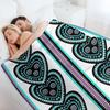 Traditional Hmong Embroidery Throw Blanket Bed Linens Personalized Gift Sofa Bed Summer Blankets