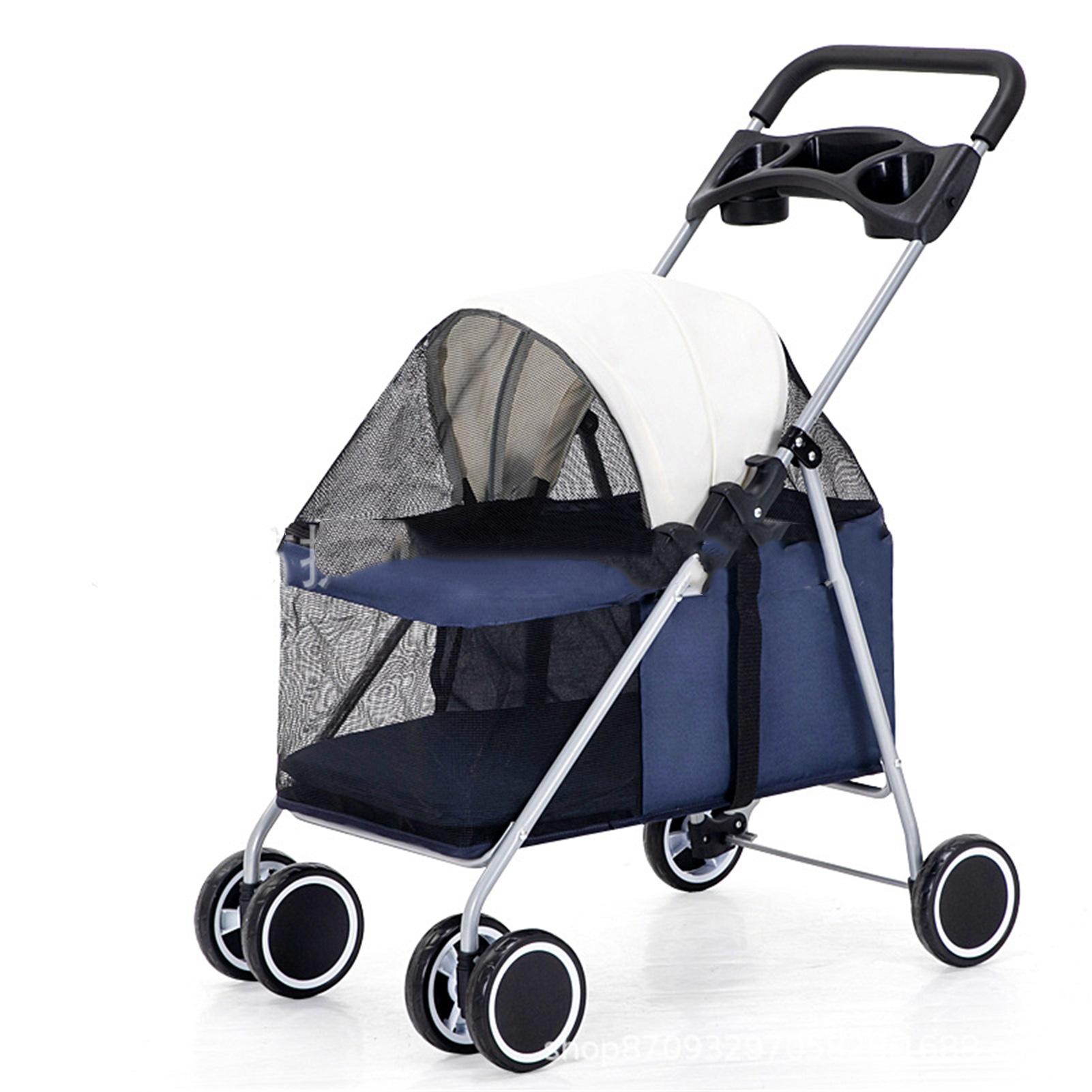 Pet Rabbits Strollers For Bunnies Pet Stroller Outdoor Portable