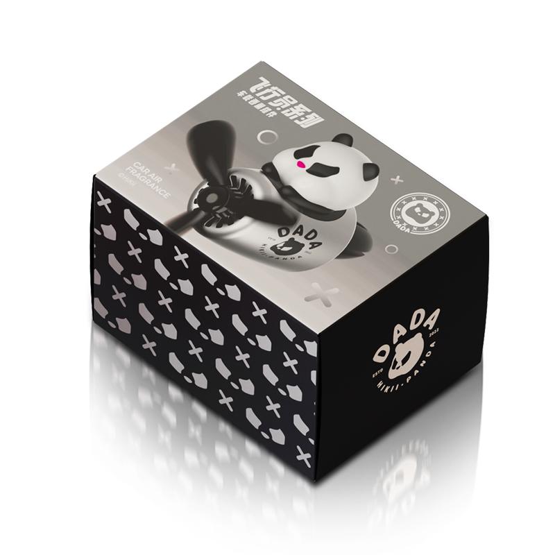 New Style Panda Pilot Rabbit Pilot Car Air Freshener Perfume Automobile Interior Perfume Clip Fragrance Ornament Car Accessories