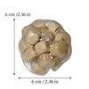 Handmade Wooden Noisy Ball Squishy Toy Creative Stress Relief Fidget Squeeze Ball Decompression Toy For Anxiety Relaxation