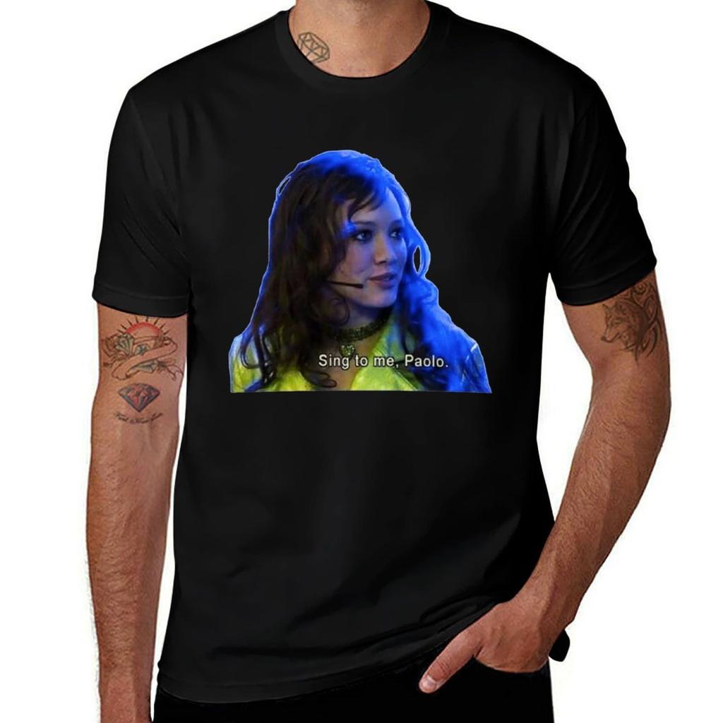 Sing To Me Paolo Tshirt Antipilling Casual Tshirt