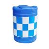 Reflective PE Traffic Barrier: Water-Fillable, Cylindrical, Large Capacity, Anti-Collision Barrel.