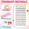 48 Pcs Donut Pens Bulk Cute Donuts Gel Pen Sprinkle Writing Pens Sweet Treat Pens Novelty Donut Ink Pens Candy Retractable Ballpoint Pens for Donut