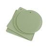 Silicone Trivet Mats for Hot Dishes Heat Resistant Pot Holder for Potholders Drying Jar Opener Spoon Holder Coaster Multipurpose Kitchen Placemats