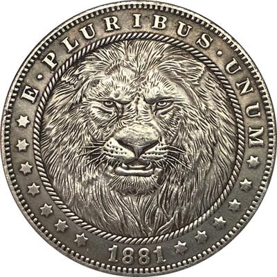 USA VEREINIGTE STAATEN Löwe Hobo Nickel Gedenk-Sammel-Souvenirs Silbermünzen