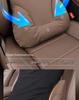 Ideal i6i8L Series Neck & Lumbar Support Pillow - Soft Car Interior Headrest for All Seasons