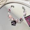 2022 Trendy Beaded Pearl Star Bracelet with Zircon Inlay