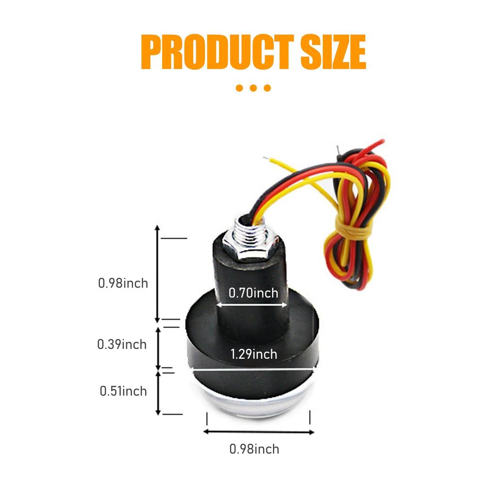 Sodcay 2 Stück Motorrad Blinkerleuchten Universal Motorrad Lenker LED Motorrad Lenkerende
