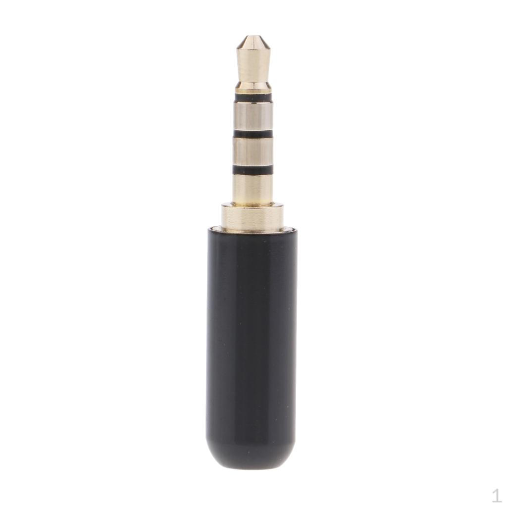 Pole 3.5mm Male Repair Headphone Plug