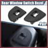 Pair Rear Window Switch Bezels Driver and Passenger Side for Chevrolet Silverado for GMC Sierra 1500 2500HD 3500HD 2009-2013 Black Window Control