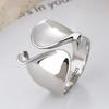VENTFILLE 925 Sterling Silver Frosting Ring For Women Minimalist Irregular Versatile Fashion Elegant Jewelry Gift Dropshipping