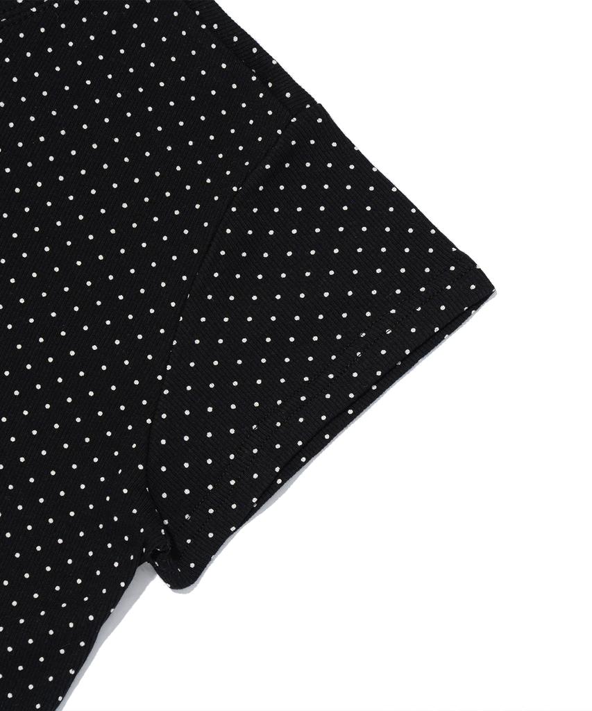 CARGOBROS POUR FEMME T-shirt Manches Courtes Drapeau de Paris Cœur Vintage (Noir)