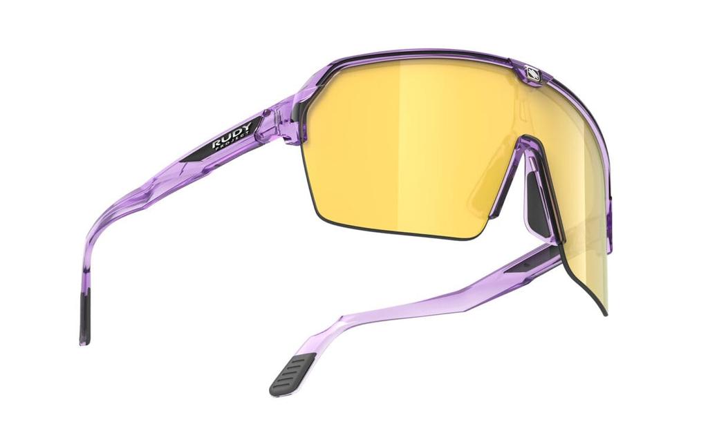 RUDYPROJECT Spinshield Air Crystal Lilac Laser Linse 147mm Sonnenbrille, Glänzend/Multi Gold, SP845765-0000, Breite