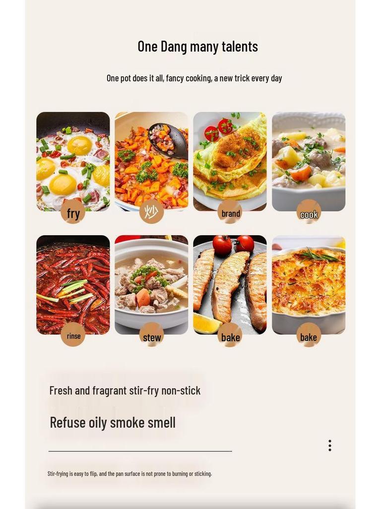Multifunctional Non-stick Electric Griddle & BBQ Pan with Detachable Parts