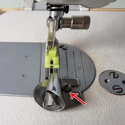 Adjustable Sewing Machine Fold Binder for Easy Hemming and Binding