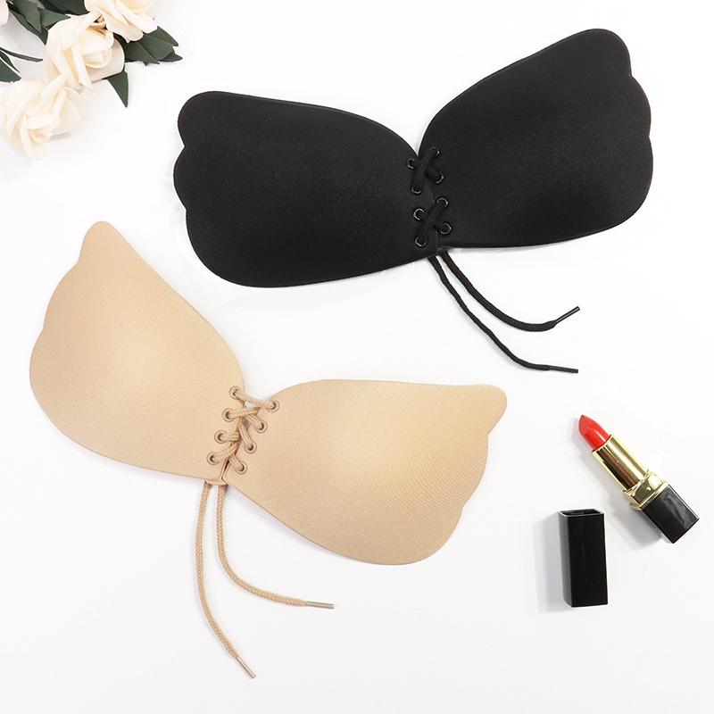Summer Thin Breathable Nipple Stickers Gather Invisible Big Breasts Breast Stickers Bra