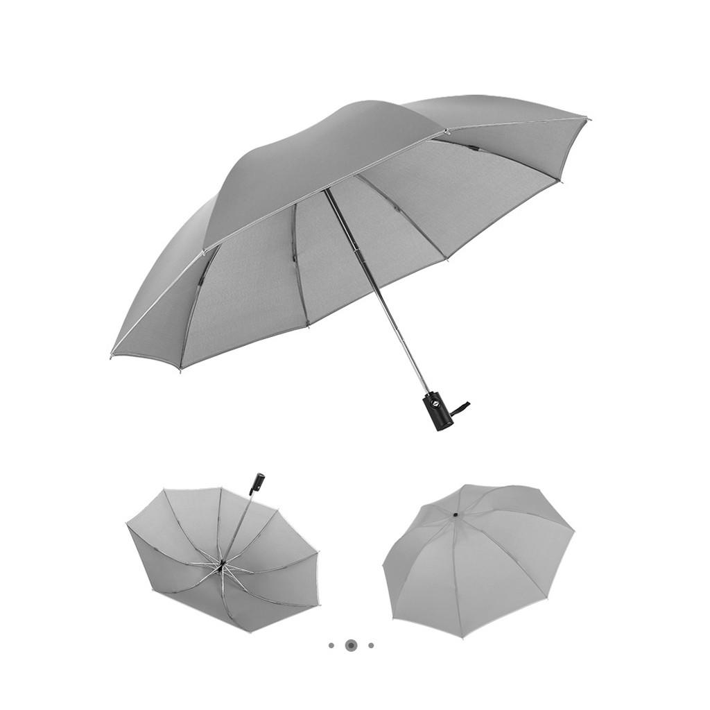Automatic Umbrella Reverse Folding Business Umbrella With Reflective Strips