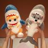 Unique Different Colour Eyes Cosplay Shark Tail Cat Plushies Stuffed Plush Cute Whale Cat Shiba Inu Dog Throw Pillow Cushion Boy