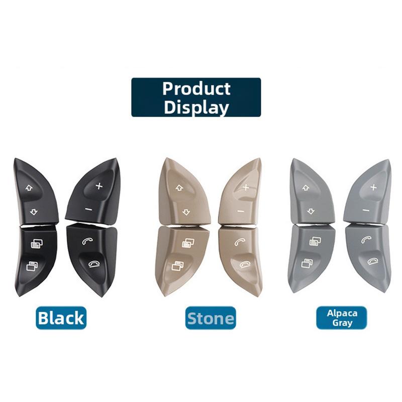 Car Steering Wheel Switch Control Button Cover For Mercedes For Viano For Vito 2010-15 Multi-function Switch Buttons Interior