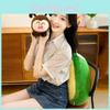 Avocado Detachable Caterpillar Plush Toy Stuffed Doll Cartoon Decoration Gift