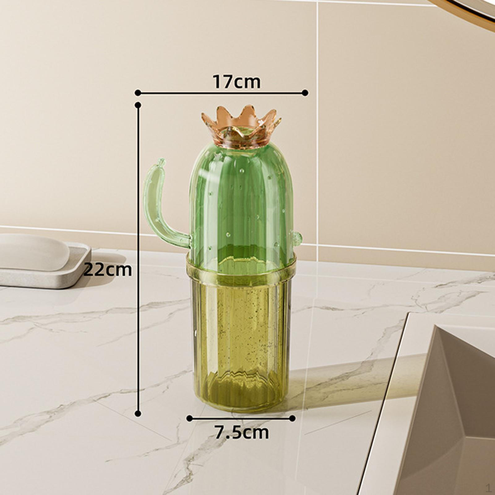 

Держатель для зубной щетки, многофункциональный дорожный футляр для полоскания рта 2 Green