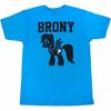 My Little Pony Rainbow Dash Brony Türkis 100% Baumwolle T-Shirt Herren T-Shirts Oberteil